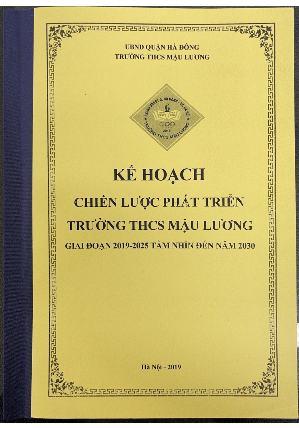 Chiến lược phát triển Trường THCS Mậu Lương giai đoạn 2019-2025